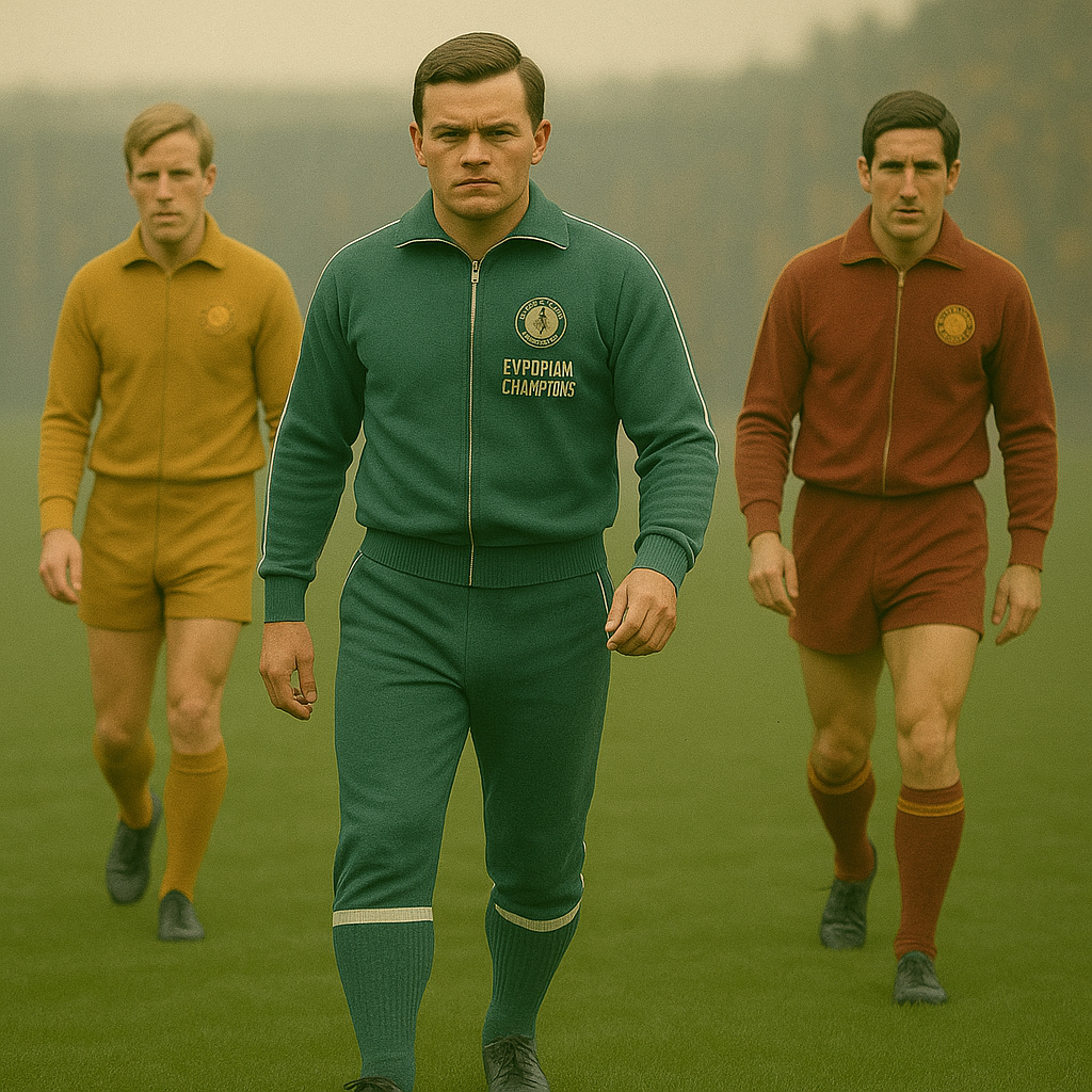 Fato de Treino Retro Verde